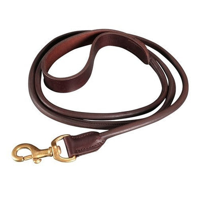 Jeremy & Lord Dog Leash Rolled 182cm 16mm-Dog Collars & Leads-Ascot Saddlery