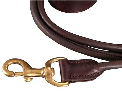 Jeremy & Lord Dog Leash Rolled 182cm 16mm-Dog Collars & Leads-Ascot Saddlery