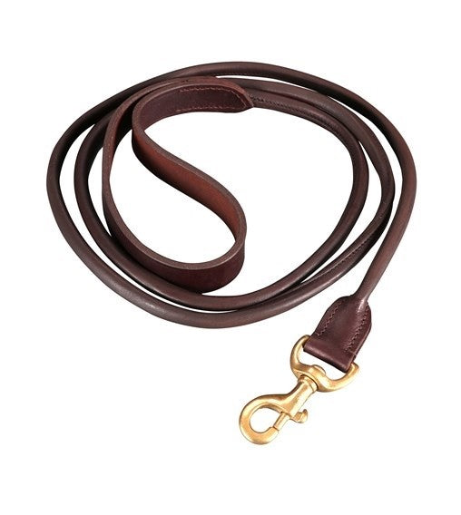 Jeremy & Lord Dog Leash Rolled 182cm 16mm-Dog Collars & Leads-Ascot Saddlery