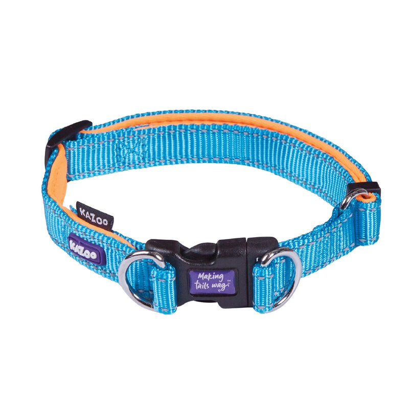 Kazoo Dog Collar Active Adjustable Ocean Sunrise-Dog Collars & Leads-Ascot Saddlery