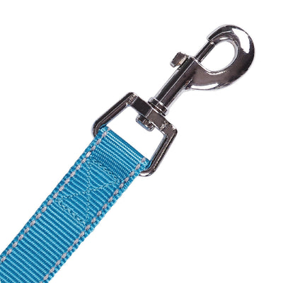 Kazoo Dog Leash Classic Aqua 1200mm-Dog Collars & Leads-Ascot Saddlery