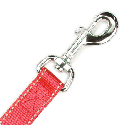 Kazoo Dog Leash Classic Red 1200mm-Dog Collars & Leads-Ascot Saddlery