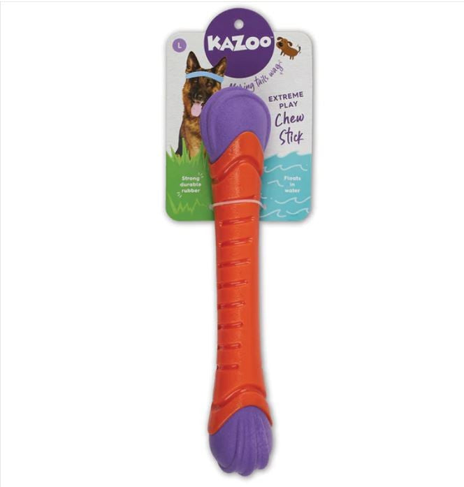 Kazoo Dog Toy Extreme Play Chew Stick Large-Dog Toys-Ascot Saddlery