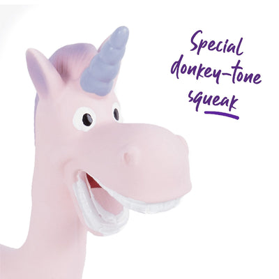 Kazoo Dog Toy Latex Unicorn Medium-Dog Toys-Ascot Saddlery