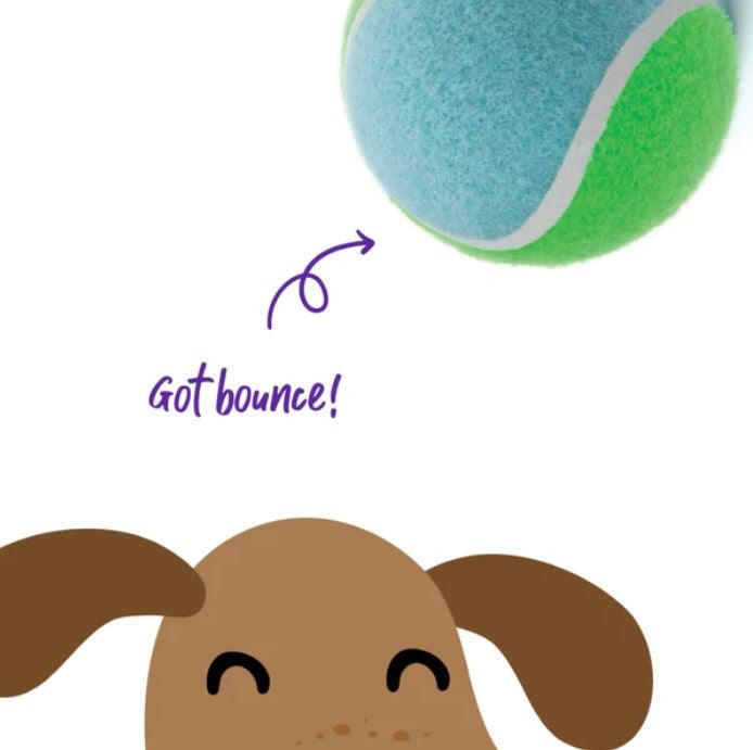 Kazoo Dog Toy Tennis Ball Suits Thrower Small-Dog Toys-Ascot Saddlery