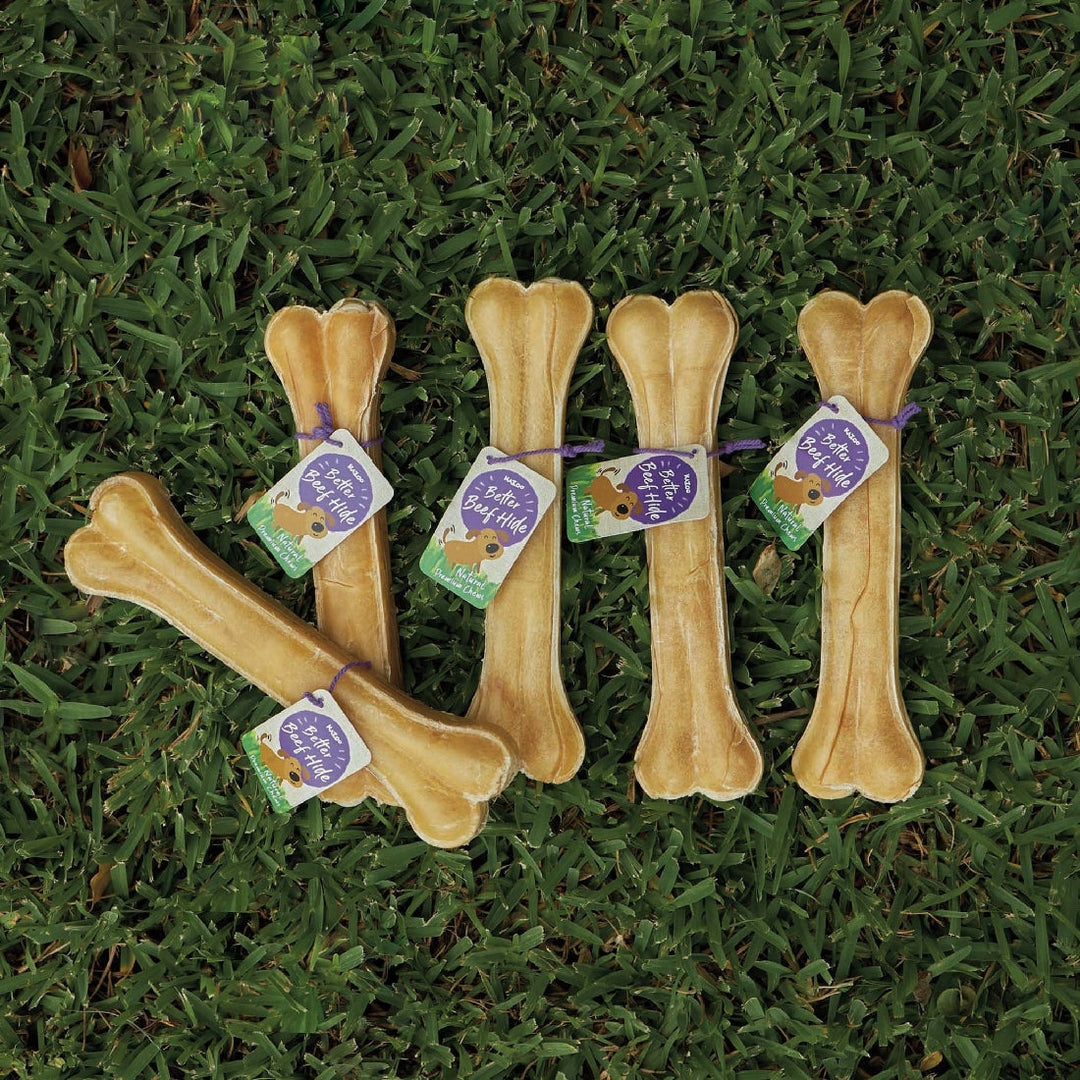 Kazoo Treat Rawhide Pressed Bone 30cm Pack Of 1