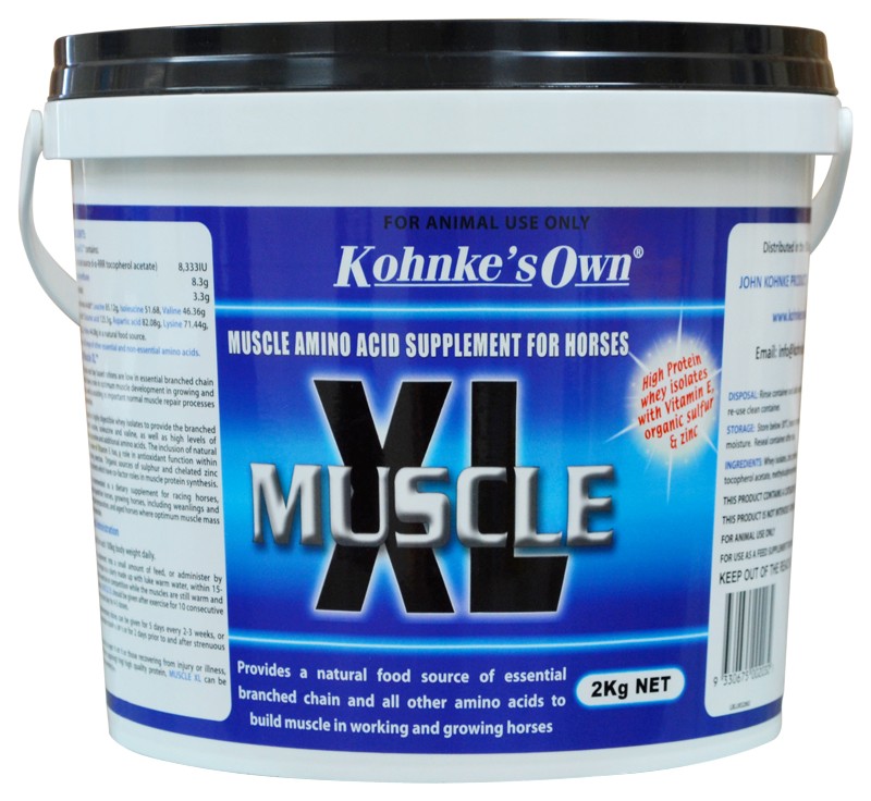 Kohnke Muscle Xl New 2.5kg-STABLE: Supplements-Ascot Saddlery