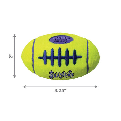 Kong Dog Toy Airdog Squeak Football-Dog Toys-Ascot Saddlery