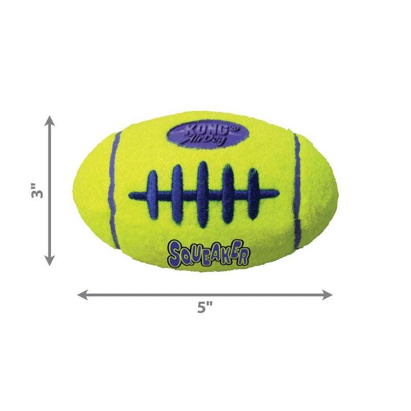 Kong Dog Toy Airdog Squeak Football-Dog Toys-Ascot Saddlery