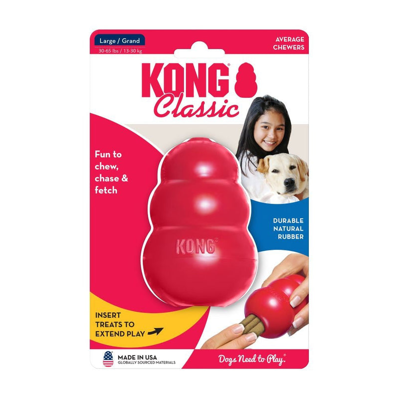 Kong Dog Toy Classic Red-Dog Toys-Ascot Saddlery