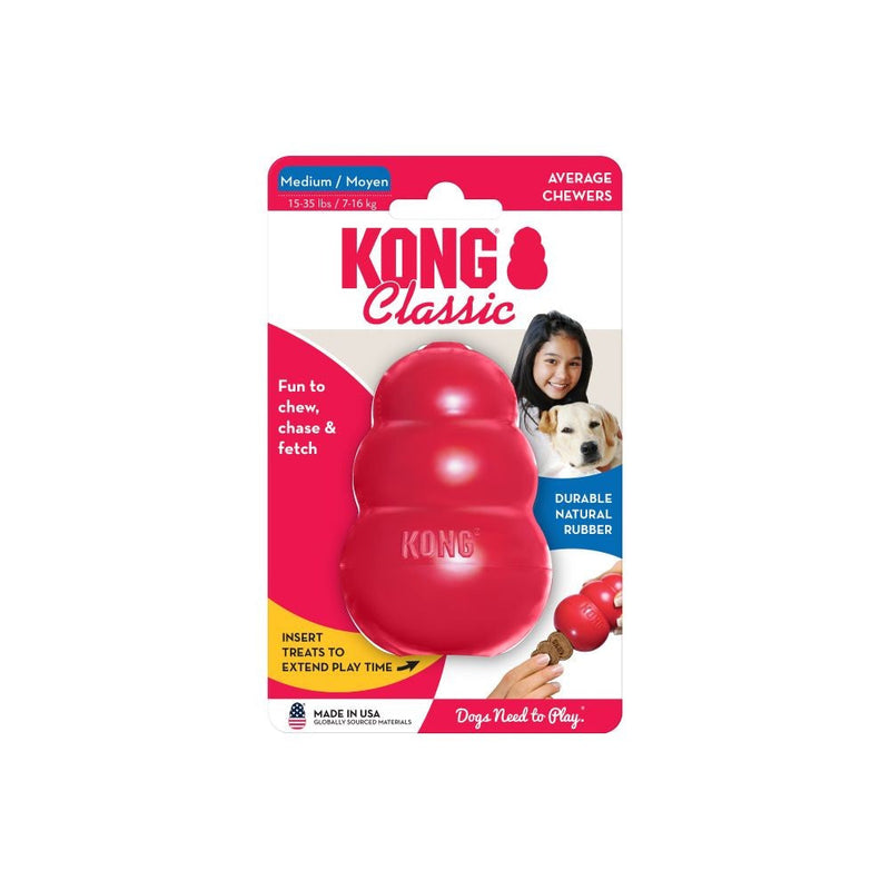 Kong Dog Toy Classic Red-Dog Toys-Ascot Saddlery