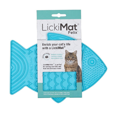 Lickimat Cat Felix Slow Food-Cat Accessories-Ascot Saddlery