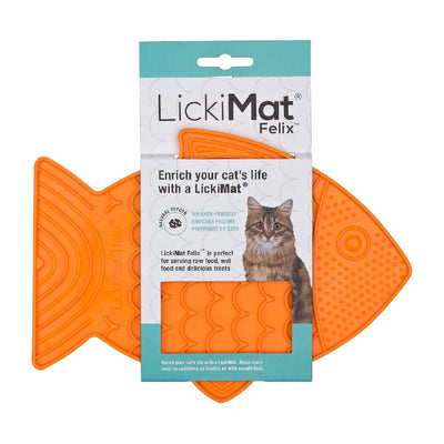 Lickimat Cat Felix Slow Food-Cat Accessories-Ascot Saddlery