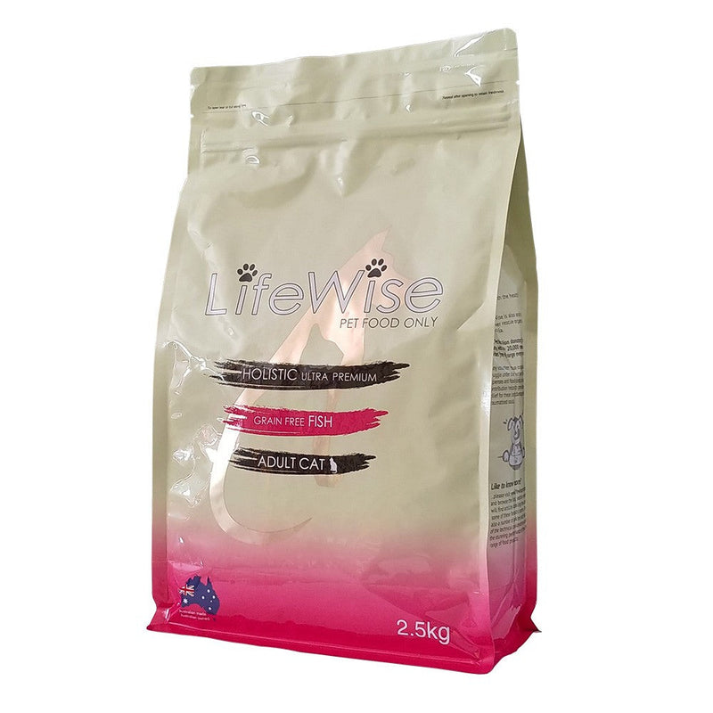 Lifewise Cat Grainfree Ocean Fish & Lamb & Vegetables 2.5kg-Cat Food & Treats-Ascot Saddlery