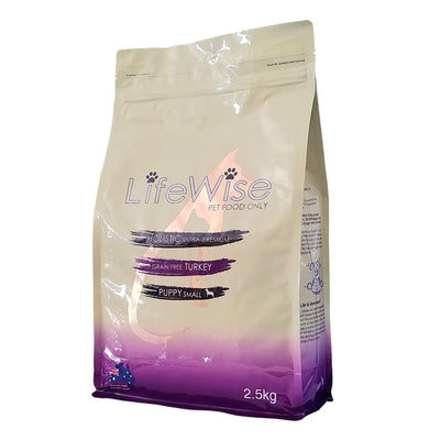 Lifewise Dog Puppy Grainfree Turkey & Lamb & Vegetables Small Bites 2.5kg-Dog Food-Ascot Saddlery