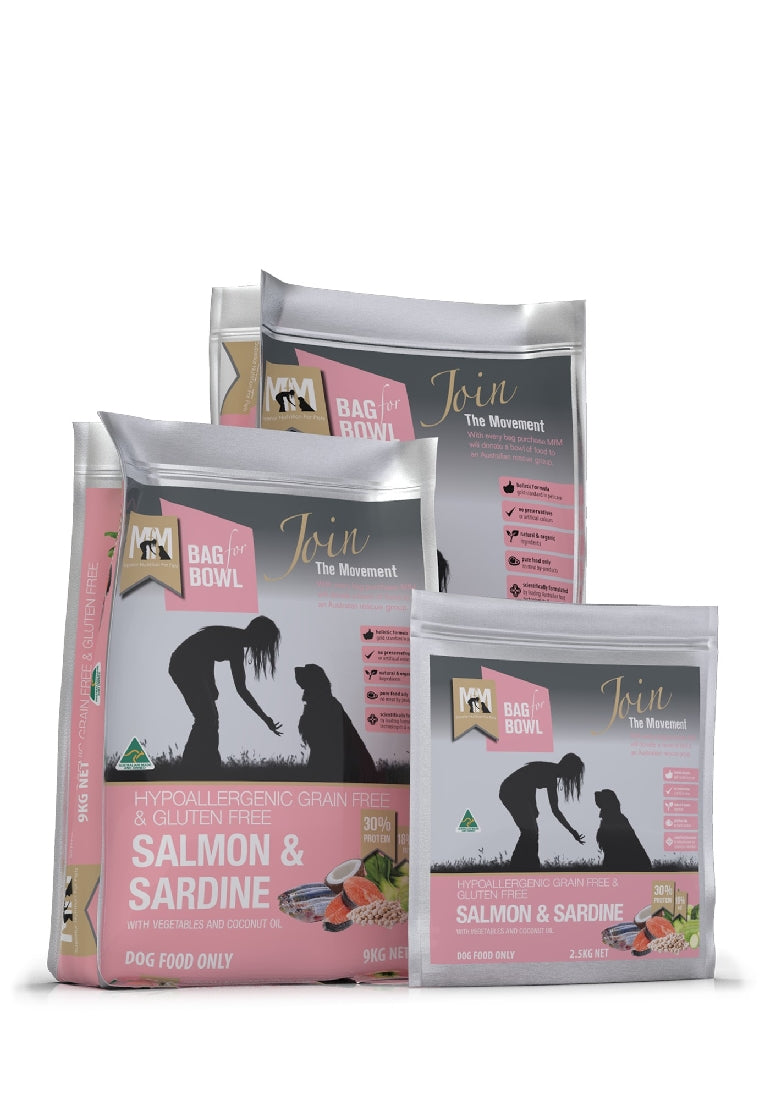 Meals For Mutts Dog Grainfree Salmon & Sardine 20kg-Dog Food-Ascot Saddlery