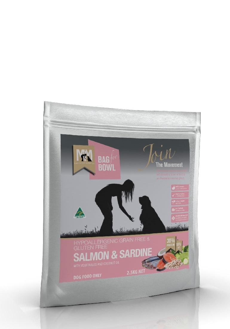 Meals For Mutts Dog Grainfree Salmon & Sardine 2.5kg-Dog Food-Ascot Saddlery