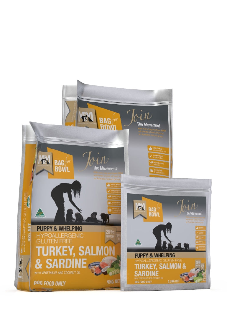 Meals For Mutts Puppy Turkey Salmon Sardine 2.5kg