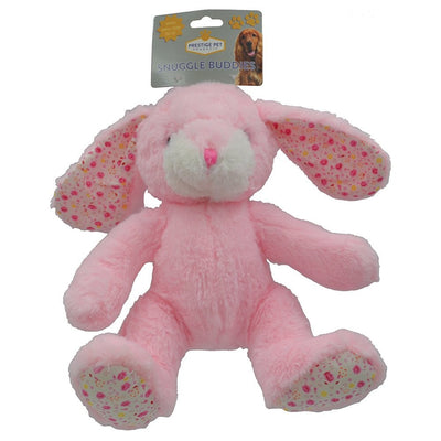 Prestige Pets Plush Snuggle Bunny 24cm Pink-Dog Toys-Ascot Saddlery