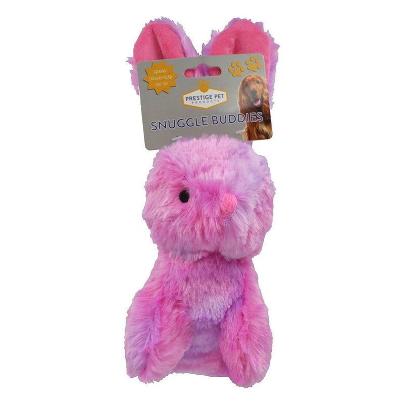 Prestige Pets Plush Tie Dye Bunny 30cm Ass Colours-Dog Toys-Ascot Saddlery