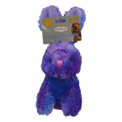 Prestige Pets Plush Tie Dye Bunny 30cm Ass Colours-Dog Toys-Ascot Saddlery