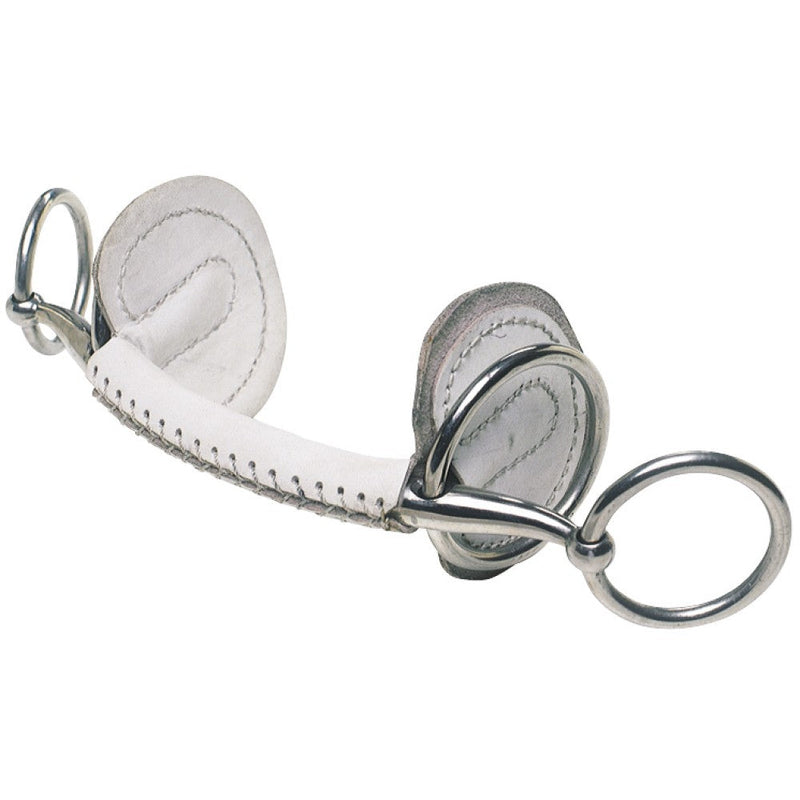 Regulator Bit Mullen Leather Covered 12.5cm 5.0" By Order-HORSE: Bits-Ascot Saddlery