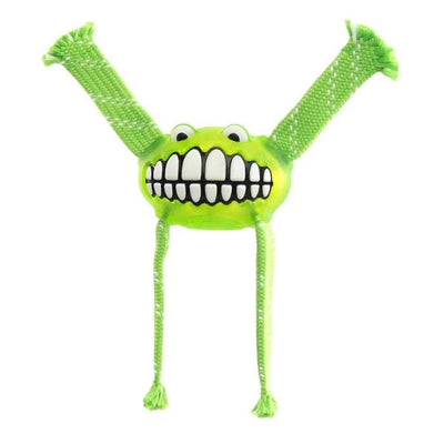 Rogz Dog Toy Flossy Grinz Lime-Dog Toys-Ascot Saddlery