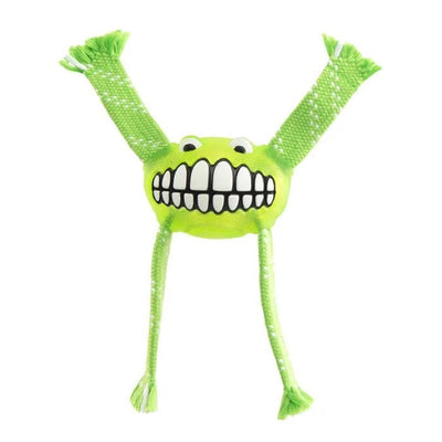 Rogz Dog Toy Flossy Grinz Lime-Dog Toys-Ascot Saddlery