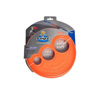 Rogz Dog Toy Frisbee Red-Dog Toys-Ascot Saddlery