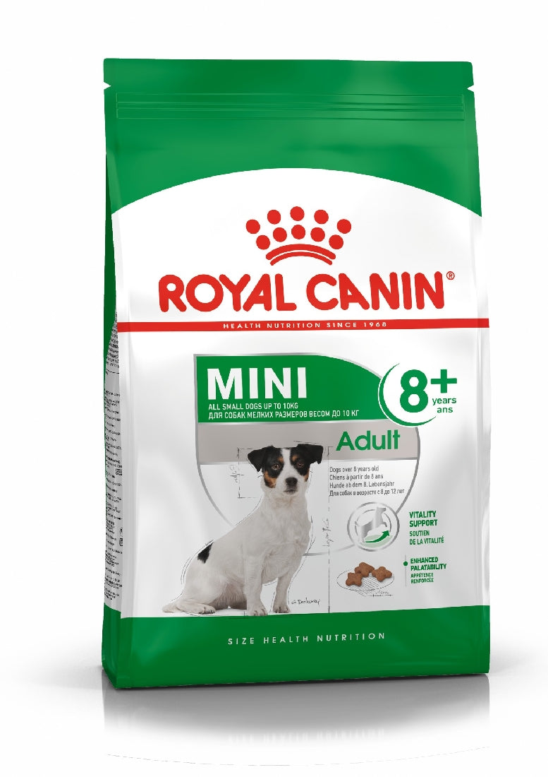 Royal Canin Dog Mini Adult 8+ 2 Kg-Dog Food-Ascot Saddlery