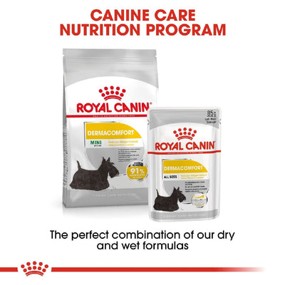 Royal Canin Dog Mini Dermacomfort 3kg-Dog Food-Ascot Saddlery