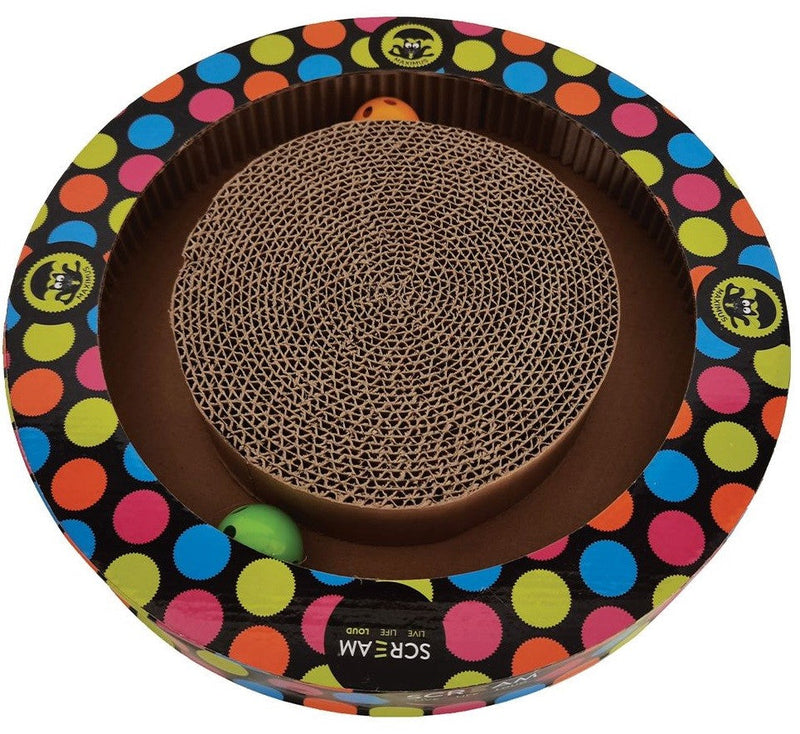 Scratcher Scream Round-Cat Accessories-Ascot Saddlery