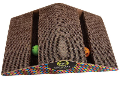 Scratcher Scream Triangle-Cat Accessories-Ascot Saddlery