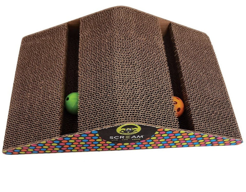 Scratcher Scream Triangle-Cat Accessories-Ascot Saddlery