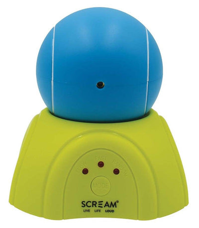 Scream Cat 360 Laser Light Ball & Stand Toy 9cm Green & Blue-Cat Gyms & Toys-Ascot Saddlery