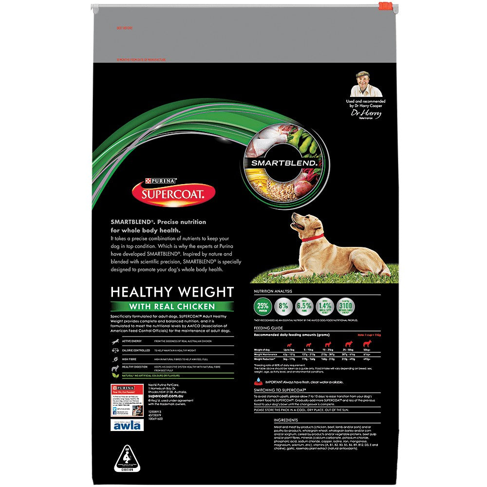 Purina supercoat healthy weight best sale