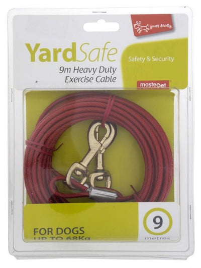 Tie Out Cable Pvc Coated-Dog Collars & Leads-Ascot Saddlery