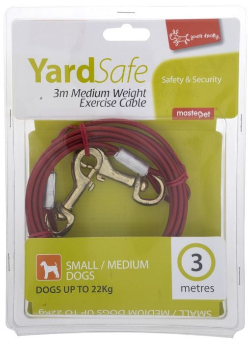 Tie Out Cable Pvc Coated-Dog Collars & Leads-Ascot Saddlery