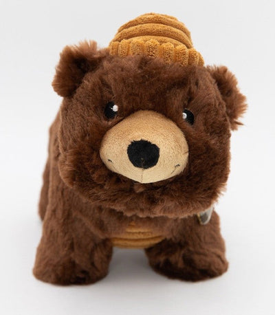 Zippy Paws Grunterz Bear 30cm X 16.5cm X 22.5cm-Dog Toys-Ascot Saddlery