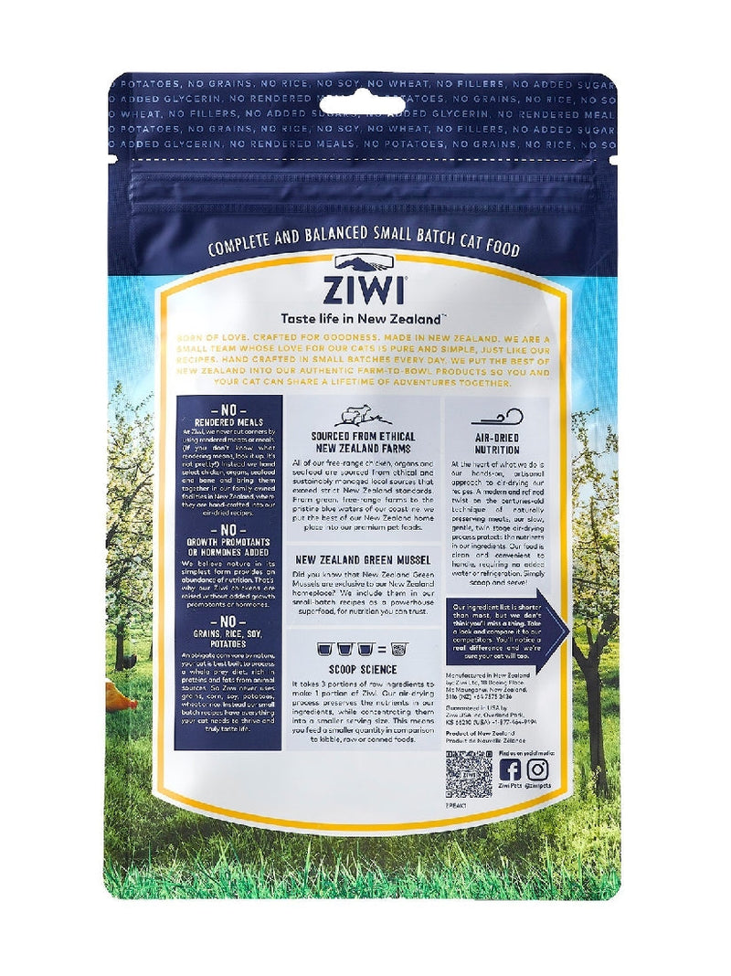 Ziwi Peak Air Dried Cat Food Chicken 400gm-Cat Food & Treats-Ascot Saddlery