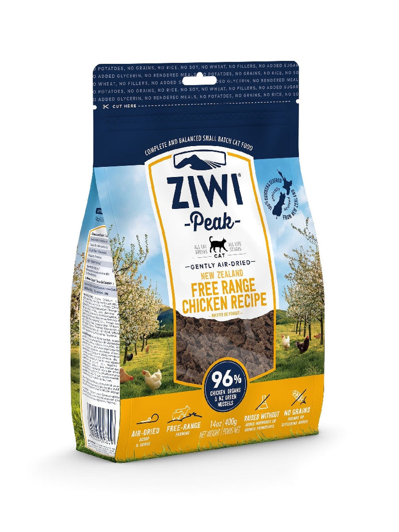 Ziwi Peak Air Dried Cat Food Chicken 400gm-Cat Food & Treats-Ascot Saddlery