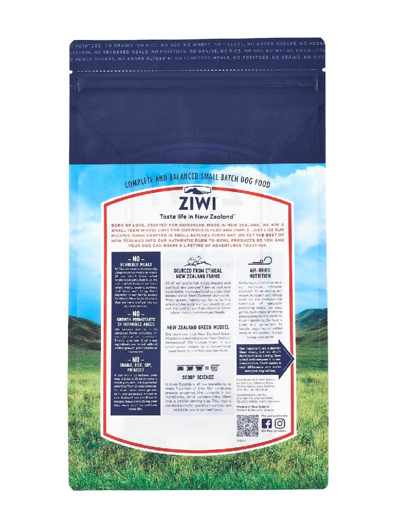 Ziwi Peak Air Dried Dog Food Venison 454gm-Dog Food-Ascot Saddlery